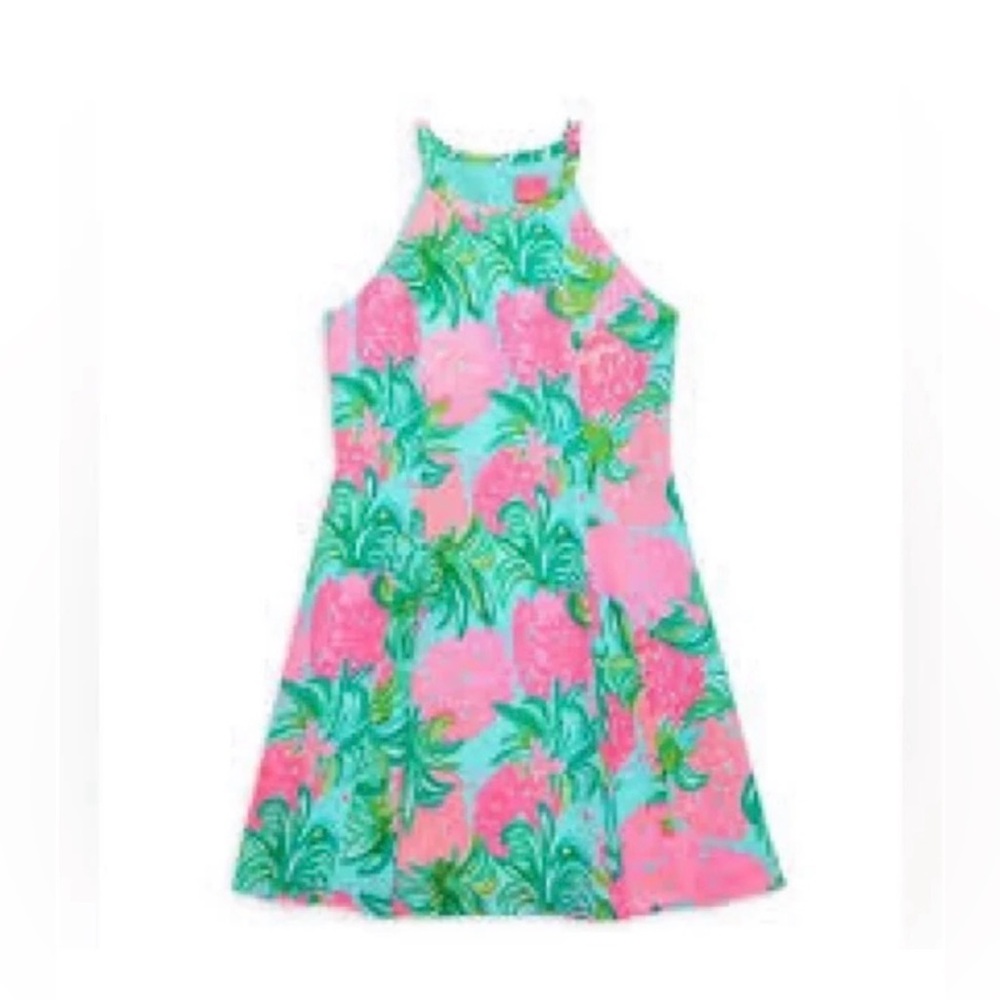 Lilly Pulitzer Fernanda Dress Pineapple Shake